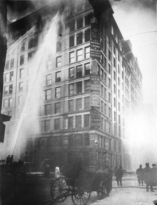 El incendio en la fábrica Triangle Shirtwaist